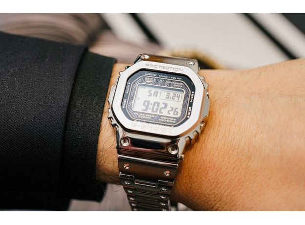 CASIO GMW-B5000D-1ER MADE IN JAPAN, Варіант кольору: Сталевий, фото 6 | Интернет-магазин оригинальных часов и аксессуаров