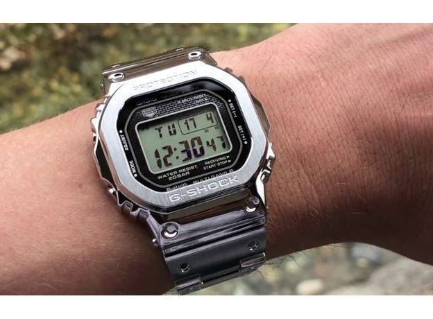 CASIO GMW-B5000D-1ER MADE IN JAPAN, Варіант кольору: Сталевий, фото 7 | Интернет-магазин оригинальных часов и аксессуаров