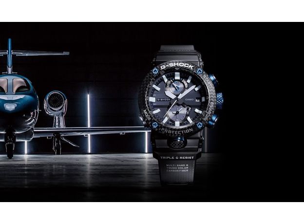 CASIO GWR-B1000-1A1ER GRAVITYMASTER MADE IN JAPAN, Варіант кольору:  Синій, фото 2 | Интернет-магазин оригинальных часов и аксессуаров