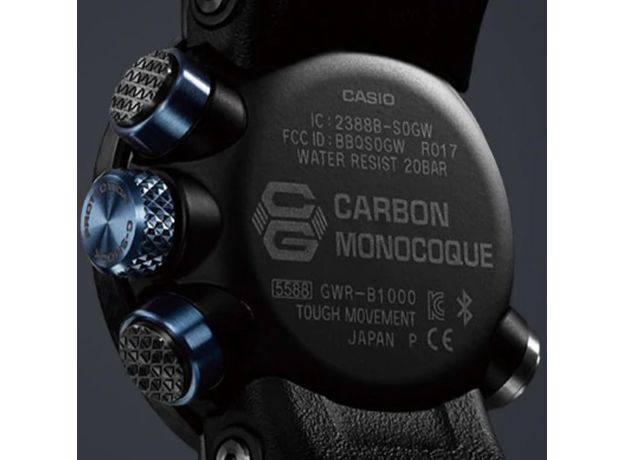 CASIO GWR-B1000-1A1ER GRAVITYMASTER MADE IN JAPAN, Варіант кольору:  Синій, фото 5 | Интернет-магазин оригинальных часов и аксессуаров