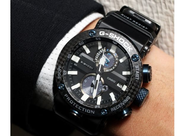 CASIO GWR-B1000-1A1ER GRAVITYMASTER MADE IN JAPAN, Варіант кольору:  Синій, фото 7 | Интернет-магазин оригинальных часов и аксессуаров