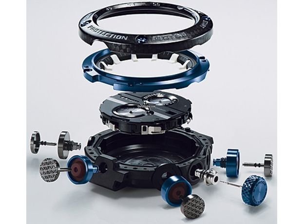 CASIO GWR-B1000-1A1ER GRAVITYMASTER MADE IN JAPAN, Варіант кольору:  Синій, фото 8 | Интернет-магазин оригинальных часов и аксессуаров