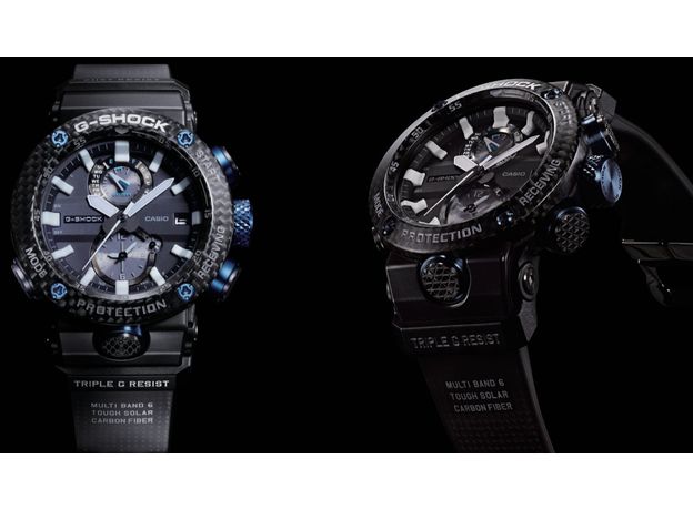 CASIO GWR-B1000-1A1ER GRAVITYMASTER MADE IN JAPAN, Варіант кольору:  Синій, фото 10 | Интернет-магазин оригинальных часов и аксессуаров