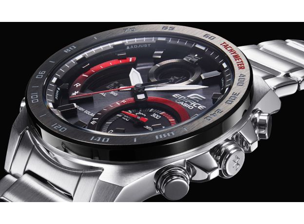 CASIO ECB-900DB-1AER, Вариации товара: Черный/Красный, фото 2 | Интернет-магазин оригинальных часов и аксессуаров