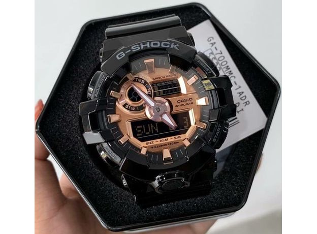 CASIO GA-700MMC-1AER, Варіант кольору: Чорний/Бронзовий, фото 5 | Интернет-магазин оригинальных часов и аксессуаров