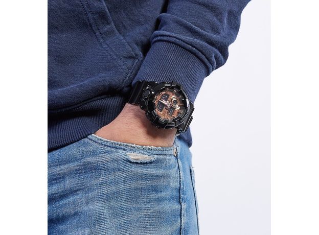 CASIO GA-700MMC-1AER, Варіант кольору: Чорний/Бронзовий, фото 4 | Интернет-магазин оригинальных часов и аксессуаров