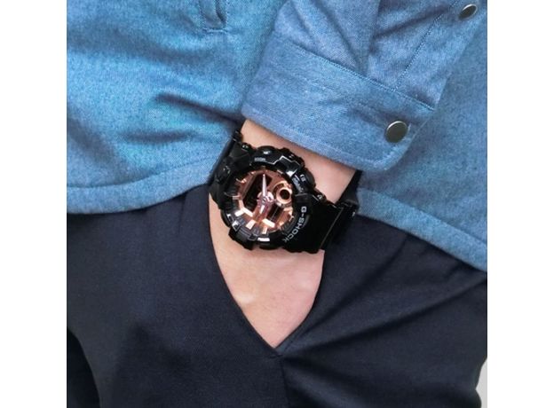 CASIO GA-700MMC-1AER, Варіант кольору: Чорний/Бронзовий, фото 2 | Интернет-магазин оригинальных часов и аксессуаров