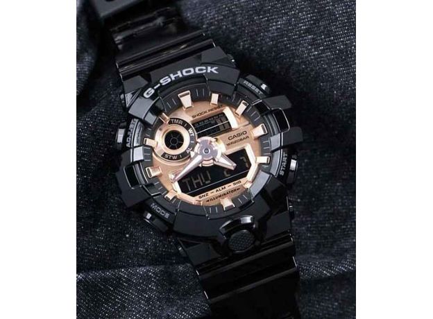 CASIO GA-700MMC-1AER, Варіант кольору: Чорний/Бронзовий, фото 7 | Интернет-магазин оригинальных часов и аксессуаров