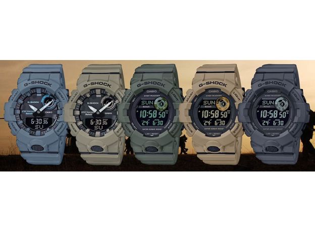 CASIO GBD-800UC-3ER Bluetooth, Варіант кольору: Зелений, фото 3 | Интернет-магазин оригинальных часов и аксессуаров