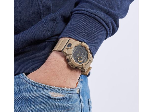 CASIO GBD-800UC-5ER Bluetooth, Варіант кольору: Хакі, фото 2 | Интернет-магазин оригинальных часов и аксессуаров