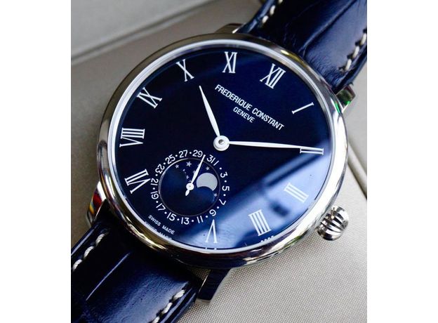 Frederique Constant FC-705NR4S6 Slimline Moonphase, фото 4 | Интернет-магазин оригинальных часов и аксессуаров