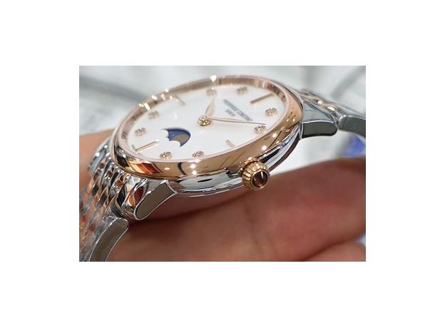 Frederique Constant FC-206MPWD1S2B Slimline Moonphase, фото 3 | Интернет-магазин оригинальных часов и аксессуаров