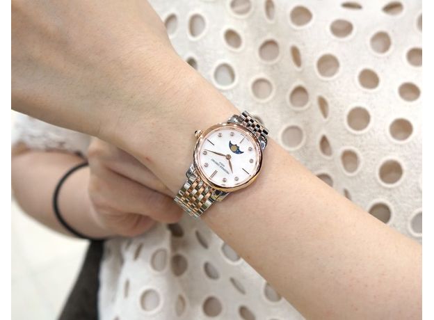 Frederique Constant FC-206MPWD1S2B Slimline Moonphase, фото 10 | Интернет-магазин оригинальных часов и аксессуаров