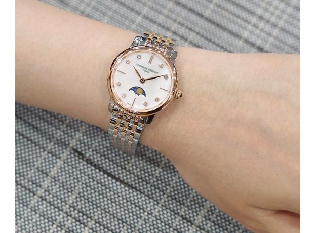 Frederique Constant FC-206MPWD1S2B Slimline Moonphase, фото 9 | Интернет-магазин оригинальных часов и аксессуаров