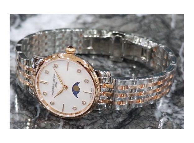 Frederique Constant FC-206MPWD1S2B Slimline Moonphase, фото 6 | Интернет-магазин оригинальных часов и аксессуаров