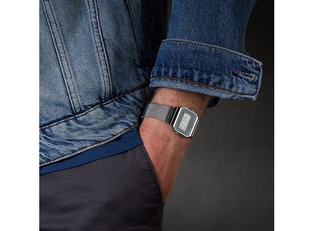 CASIO A700WEM-7AEF, Варіант кольору: Сталевий/Сталевий, фото 2 | Интернет-магазин оригинальных часов и аксессуаров