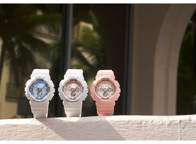 CASIO BA-130-4AER, Вариации товара: Бежевый, фото 2 | Интернет-магазин оригинальных часов и аксессуаров