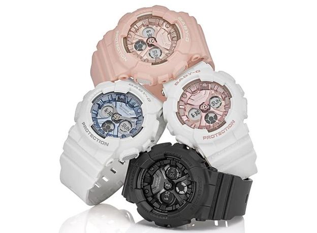 CASIO BA-130-7A1ER, Вариации товара: Белый/Розовый, фото 2 | Интернет-магазин оригинальных часов и аксессуаров