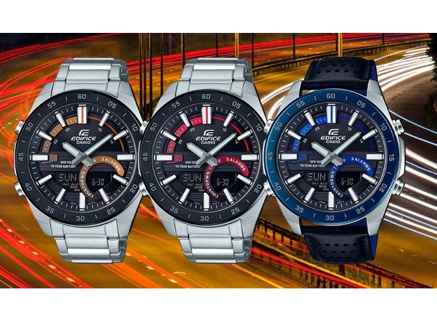 CASIO ERA-120DB-1AVEF, Вариации товара: Черный/Красный, фото 2 | Интернет-магазин оригинальных часов и аксессуаров