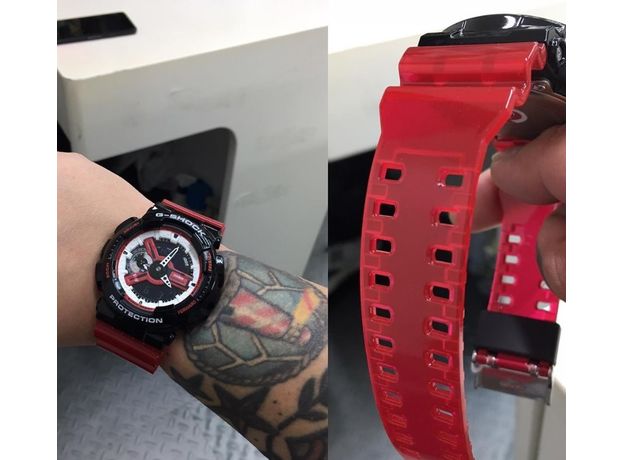 CASIO GA-110RB-1AER, Вариации товара: Черный/Красный, фото 8 | Интернет-магазин оригинальных часов и аксессуаров