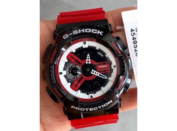 CASIO GA-110RB-1AER, Вариации товара: Черный/Красный, фото 6 | Интернет-магазин оригинальных часов и аксессуаров