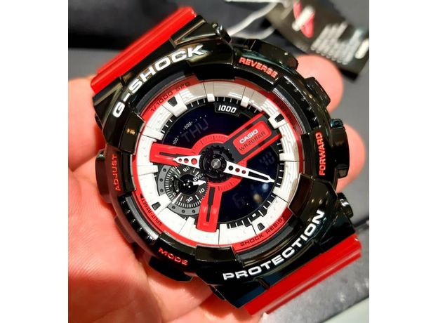 CASIO GA-110RB-1AER, Вариации товара: Черный/Красный, фото 5 | Интернет-магазин оригинальных часов и аксессуаров