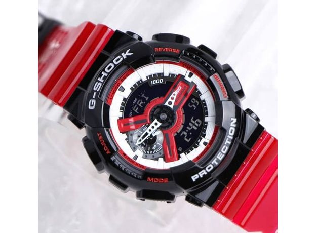 CASIO GA-110RB-1AER, Вариации товара: Черный/Красный, фото 4 | Интернет-магазин оригинальных часов и аксессуаров