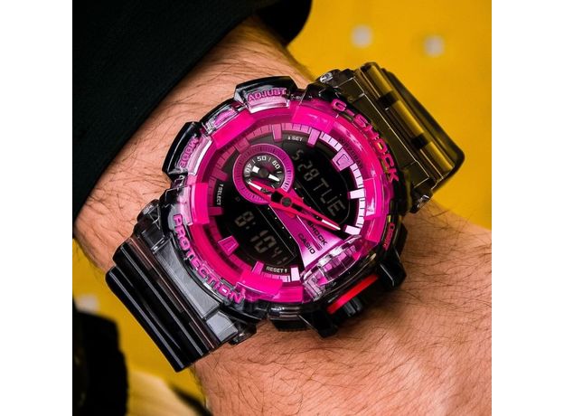 CASIO GA-400SK-1A4ER, Вариации товара: Черный/Розовый, фото 6 | Интернет-магазин оригинальных часов и аксессуаров