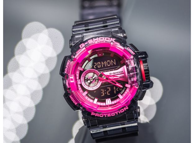 CASIO GA-400SK-1A4ER, Вариации товара: Черный/Розовый, фото 3 | Интернет-магазин оригинальных часов и аксессуаров