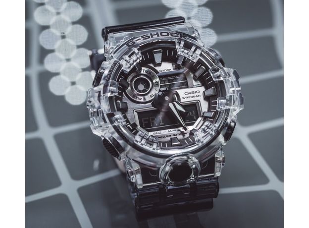 CASIO GA-700SK-1AER, Варіант кольору: Прозорий/Сірий, фото 12 | Интернет-магазин оригинальных часов и аксессуаров