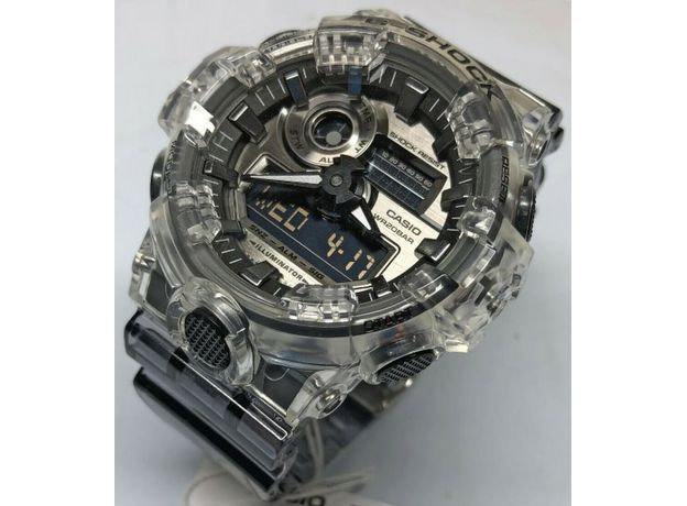 CASIO GA-700SK-1AER, Варіант кольору: Прозорий/Сірий, фото 5 | Интернет-магазин оригинальных часов и аксессуаров