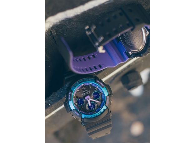 CASIO GAW-100BL-1AER, Вариации товара: Черный/Фиолетовый, фото 2 | Интернет-магазин оригинальных часов и аксессуаров