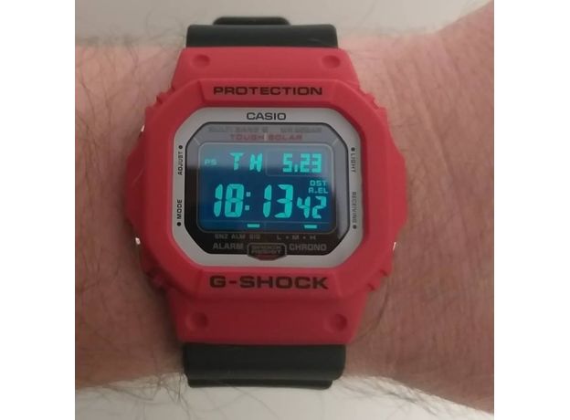 CASIO GW-M5610RB-4ER, Вариации товара: Красный/Черный, фото 8 | Интернет-магазин оригинальных часов и аксессуаров