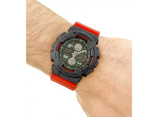 CASIO GA-140-4AER, Варіант кольору: Червоний, фото 2 | Интернет-магазин оригинальных часов и аксессуаров