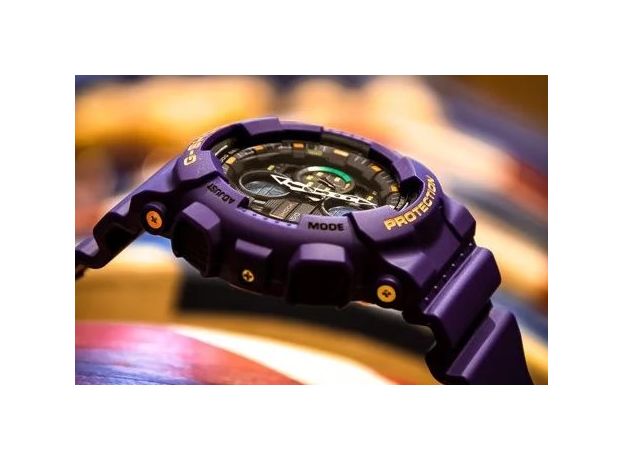 CASIO GA-140-6AER, Варіант кольору: Фіолетовий, фото 2 | Интернет-магазин оригинальных часов и аксессуаров