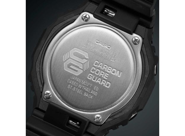 CASIO GA-2100-1A1ER, Варіант кольору: Чорний/Чорний, фото 3 | Интернет-магазин оригинальных часов и аксессуаров