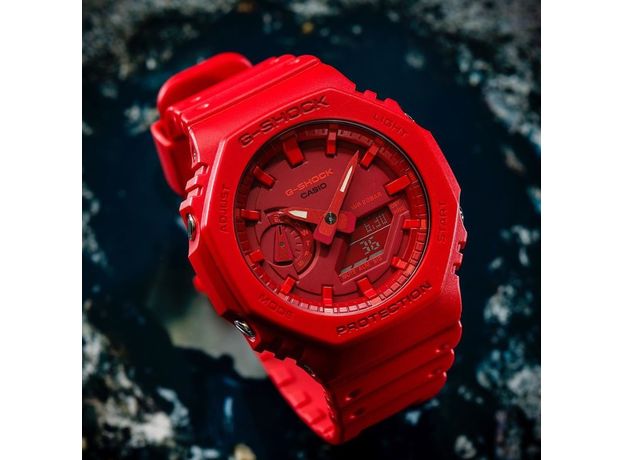 CASIO GA-2100-4AER, Вариации товара: Красный, фото 7 | Интернет-магазин оригинальных часов и аксессуаров