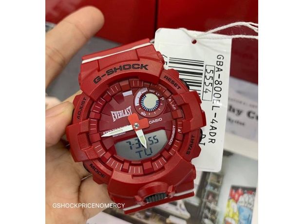 CASIO GBA-800EL-4AER EVERLAST Bluetooth, Вариации товара: Красный, фото 7 | Интернет-магазин оригинальных часов и аксессуаров