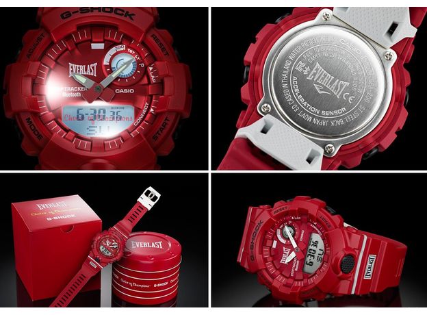 CASIO GBA-800EL-4AER EVERLAST Bluetooth, Вариации товара: Красный, фото 15 | Интернет-магазин оригинальных часов и аксессуаров