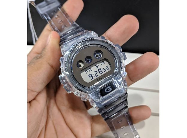 CASIO DW-6900SK-1ER, Варіант кольору: Прозорий/Сірий, фото 6 | Интернет-магазин оригинальных часов и аксессуаров