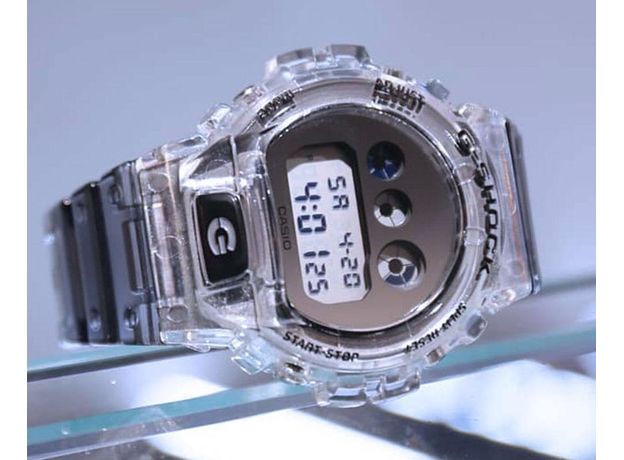 CASIO DW-6900SK-1ER, Варіант кольору: Прозорий/Сірий, фото 4 | Интернет-магазин оригинальных часов и аксессуаров
