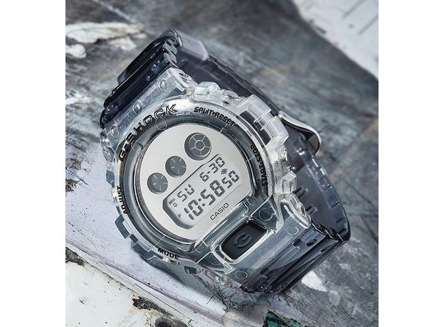 CASIO DW-6900SK-1ER, Варіант кольору: Прозорий/Сірий, фото 3 | Интернет-магазин оригинальных часов и аксессуаров