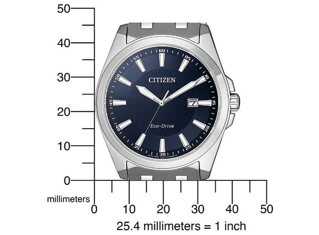 CITIZEN BM7108-81L, Вариации товара: Стальной/Синий, фото 3 | Интернет-магазин оригинальных часов и аксессуаров