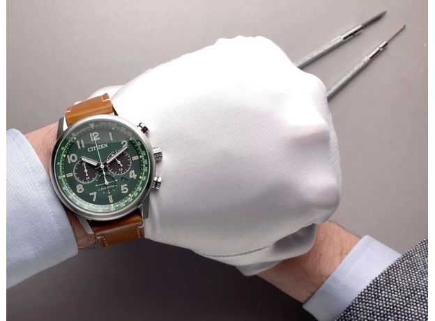 CITIZEN CA4420-21X, Варіант кольору: Зелений, фото 5 | Интернет-магазин оригинальных часов и аксессуаров