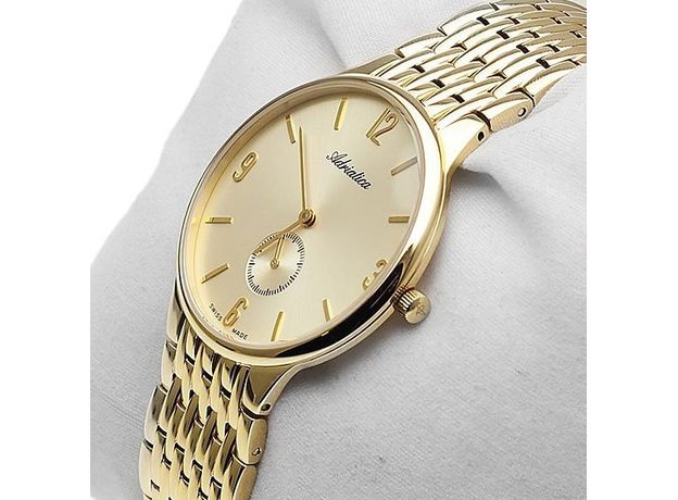 Adriatica ADR 1229.1151Q, Варіант кольору: Позолота/Позолота, фото 2 | Интернет-магазин оригинальных часов и аксессуаров