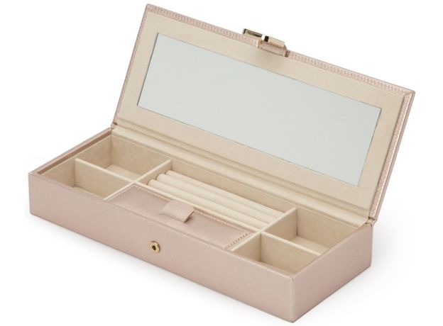 Шкатулка WOLF 213516 Palermo Safe Deposit Box Rose Gold, фото 3 | Интернет-магазин оригинальных часов и аксессуаров