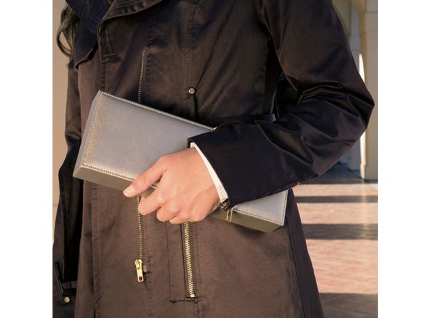 Скринька WOLF 213578 Palermo Safe Deposit Box Pewter, фото 2 | Интернет-магазин оригинальных часов и аксессуаров