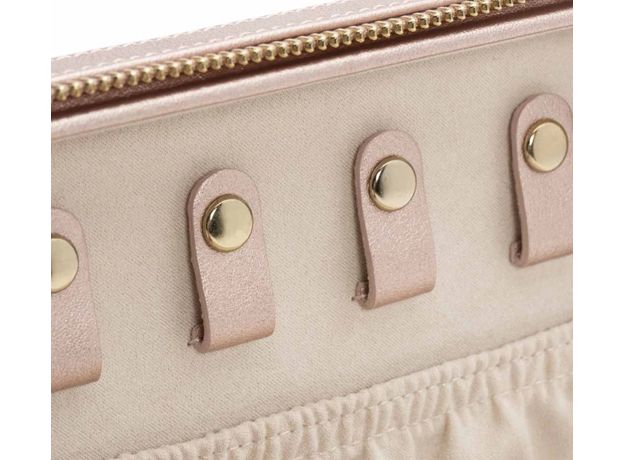 Шкатулка WOLF 213616 Palermo Zip Case Rose Gold, фото 5 | Интернет-магазин оригинальных часов и аксессуаров