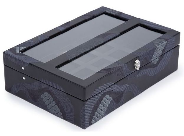 Шкатулка WOLF 493502 Memento Mori 10pc Watch Box Black, фото 3 | Интернет-магазин оригинальных часов и аксессуаров