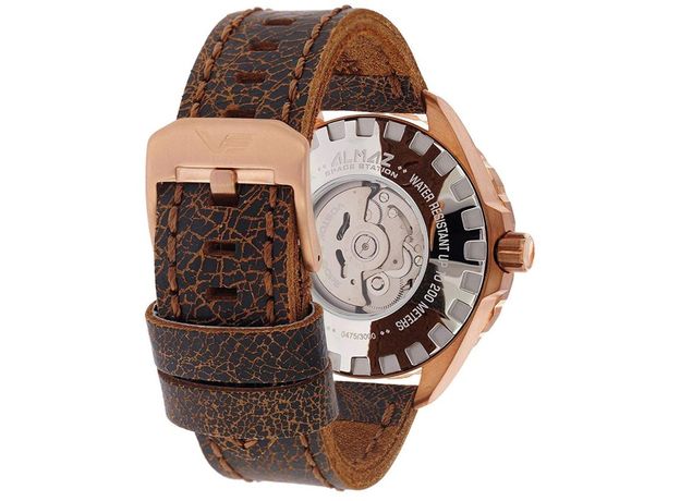 VOSTOK EUROPE ALMAZ NH35-320O507 (NH35/320O507) BRONZE CASE, фото 3 | Интернет-магазин оригинальных часов и аксессуаров